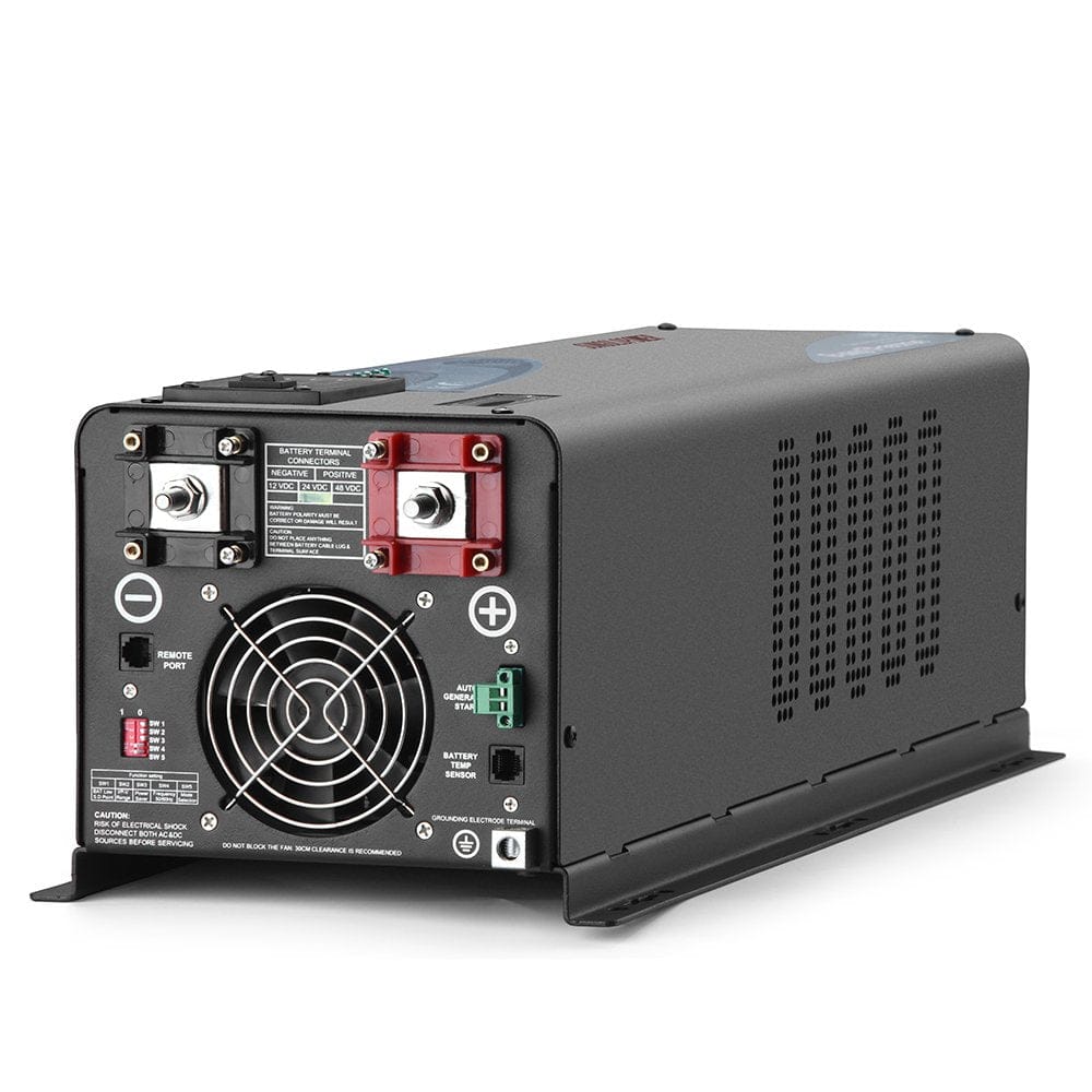 SunGoldPower 4000W Peak (12000W) DC 12V Split Phase Pure Sine Wave Inverter With Charger