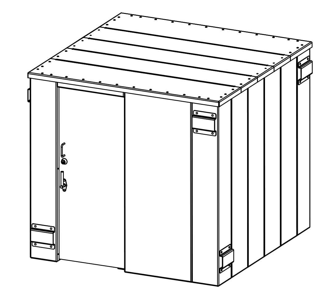 Swisher ESP Safety Shelter - 14 Person Residential Capacity
