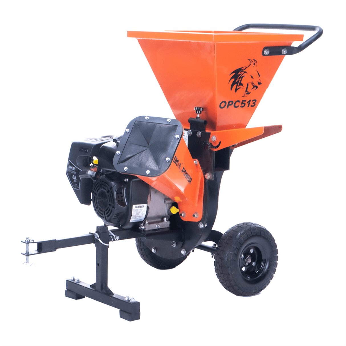 Chery Industrial 3" 6.5 Hp 196cc Disk Chipper Shredder With Chip Bag