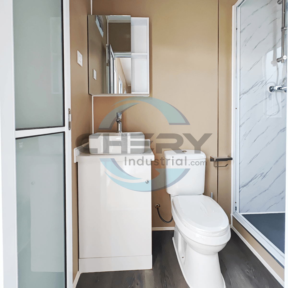 40ft Container House with 2 Bathroom