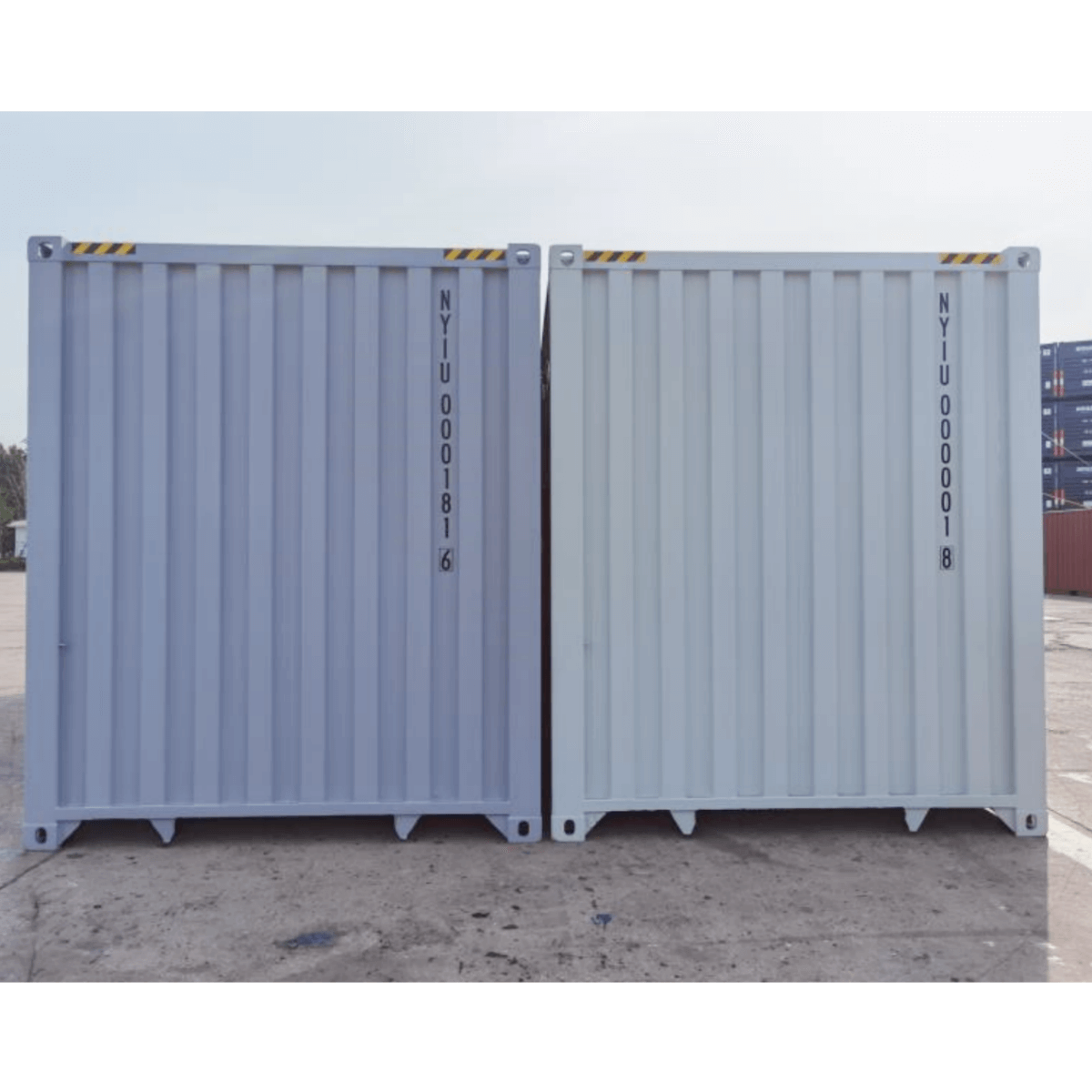 40ft High Cube Two Multi Doors Container with Logo