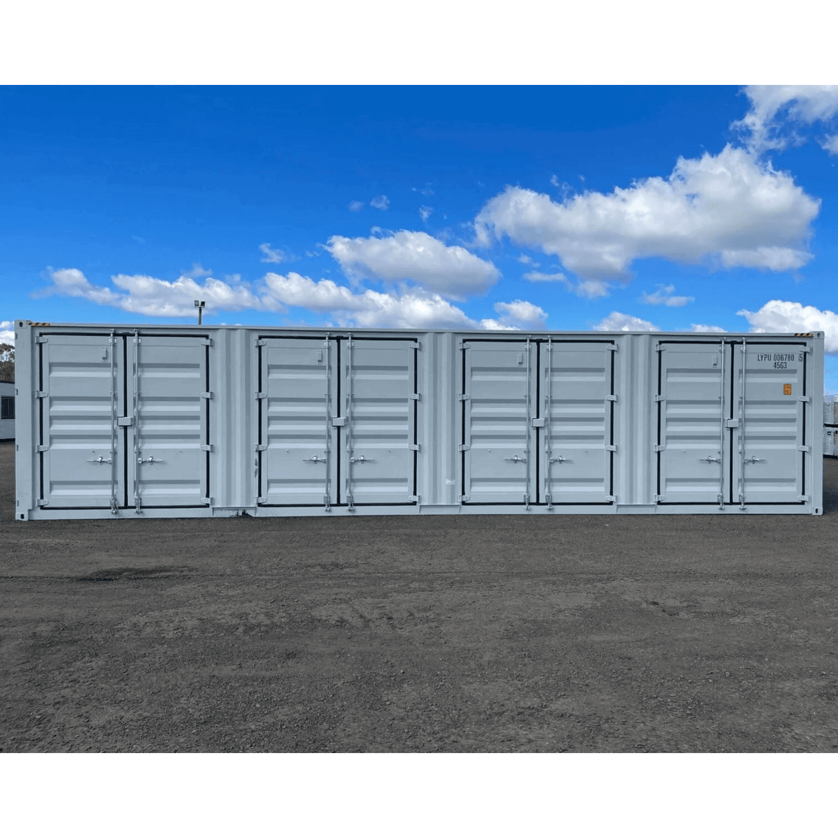 40ft High Cube Container with 4 Side Doors