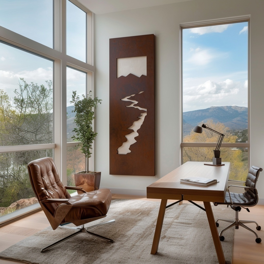 The Meander - Metal Wall Art