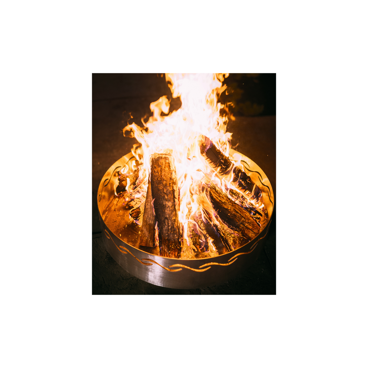 Fire Pit Art Fire Surfer Fire Pit