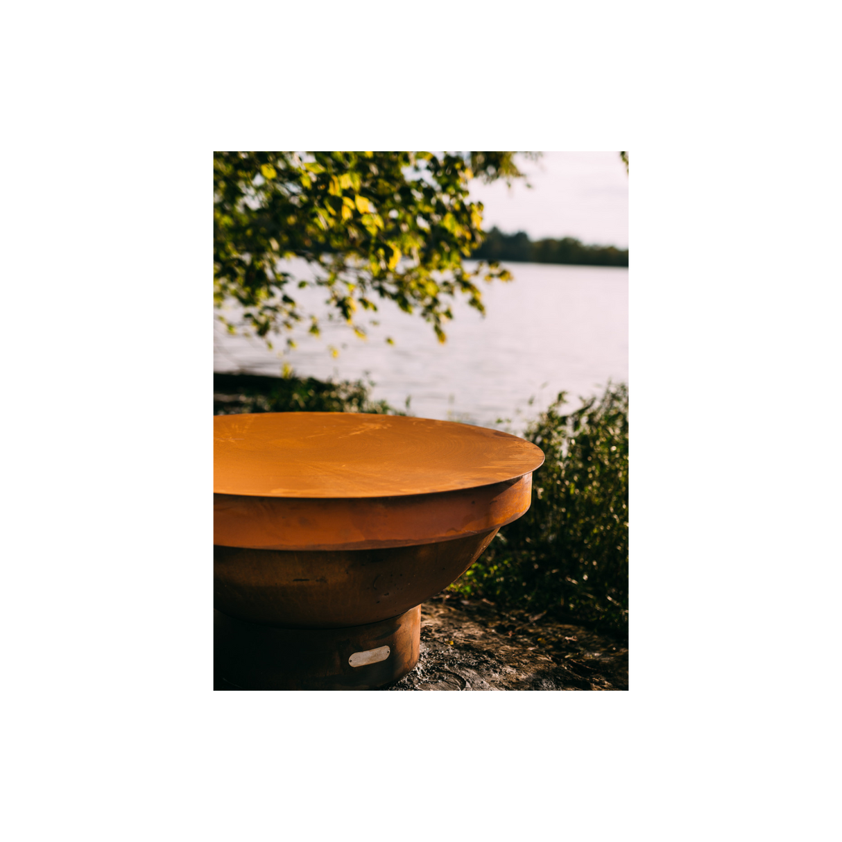 Fire Pit Art Steel Table Fire Pit Top Lid