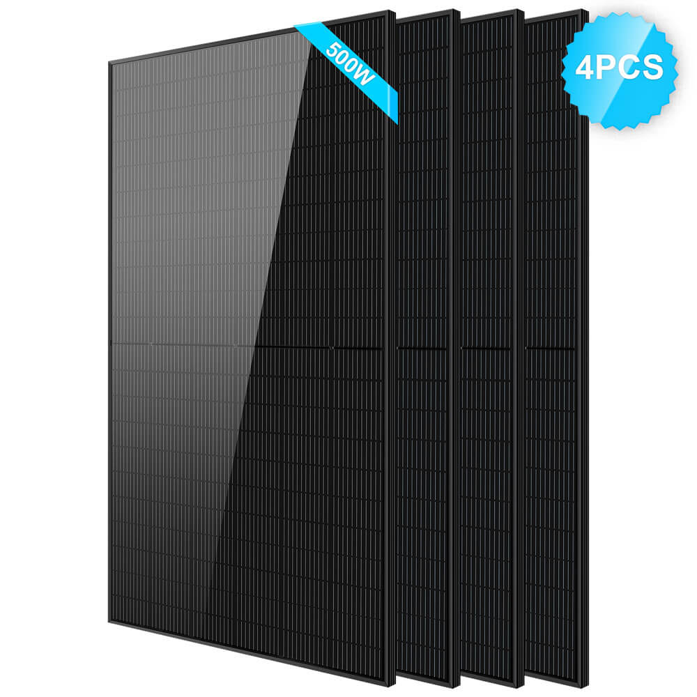 SunGoldPower 500W Mono Black PERC Solar Panel SG-500WM UL61730 CEC Listed
