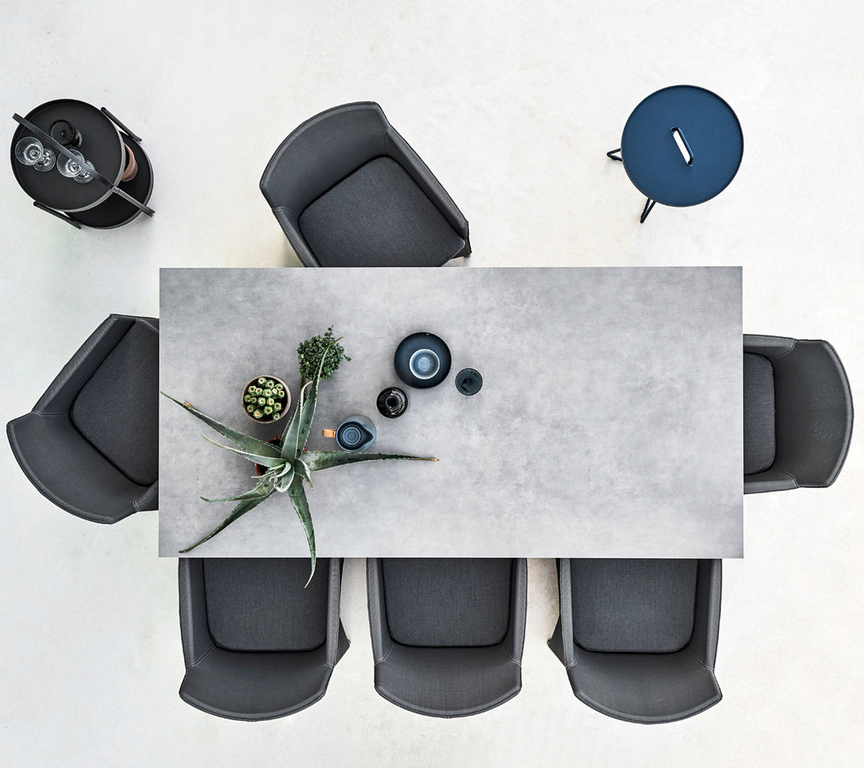 Pure 200 x 100 cm Indoor Dining Table 5085AI-P200X100ILS
