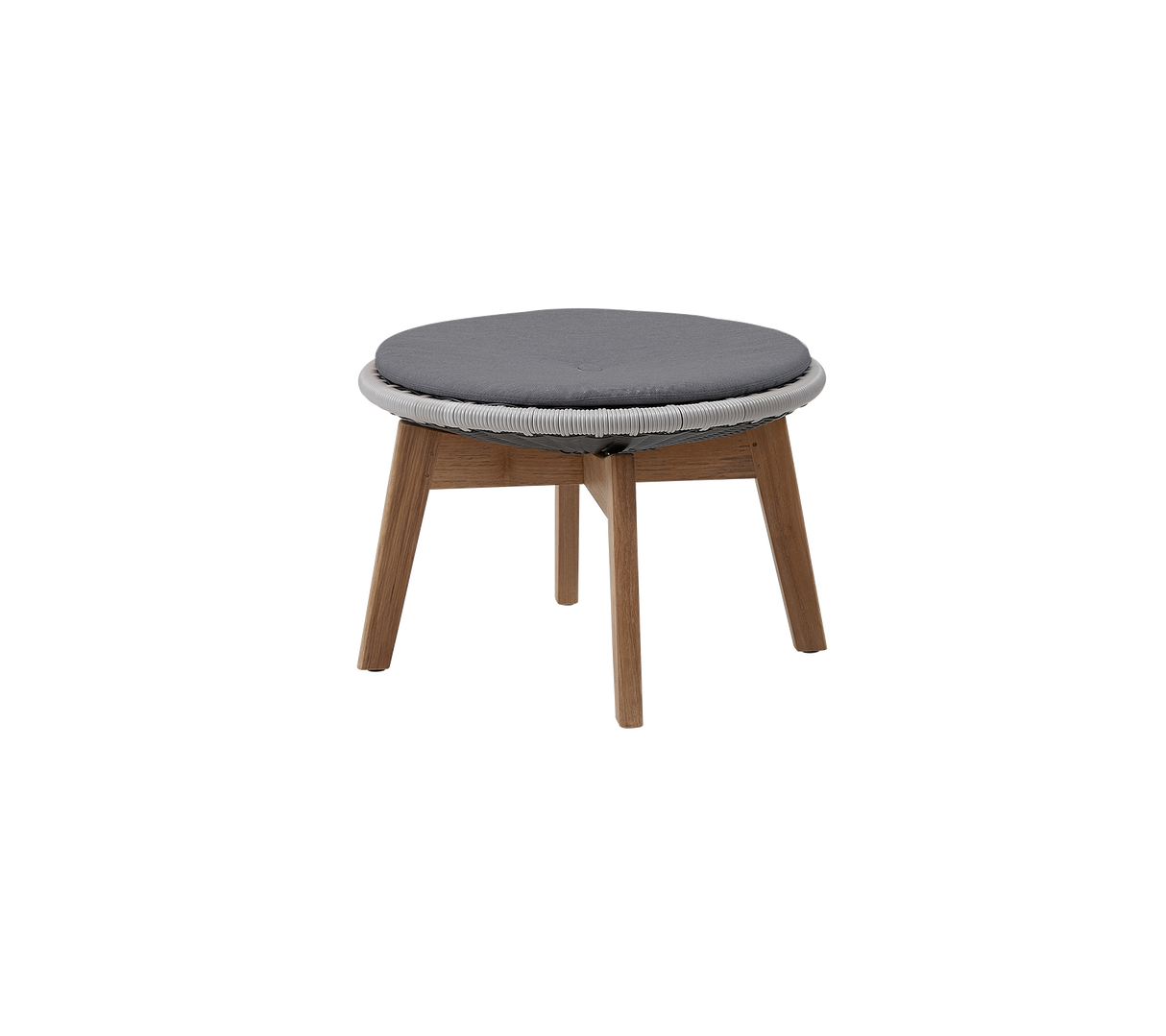 Peacock Outdoor Side Table & Footstool 5358RODGT-P60GG