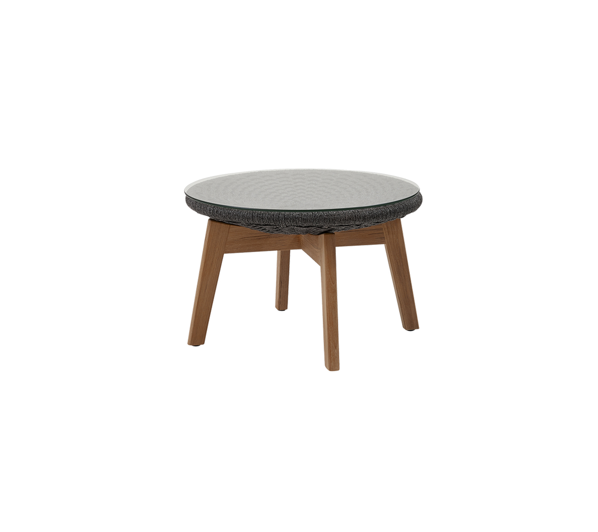 Peacock Outdoor Side Table & Footstool 5358RODGT-P60GG