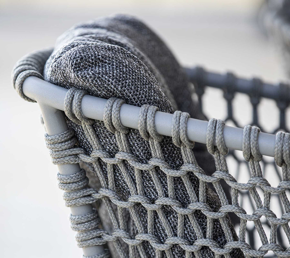 Ocean Stacking Woven Dining Armchair