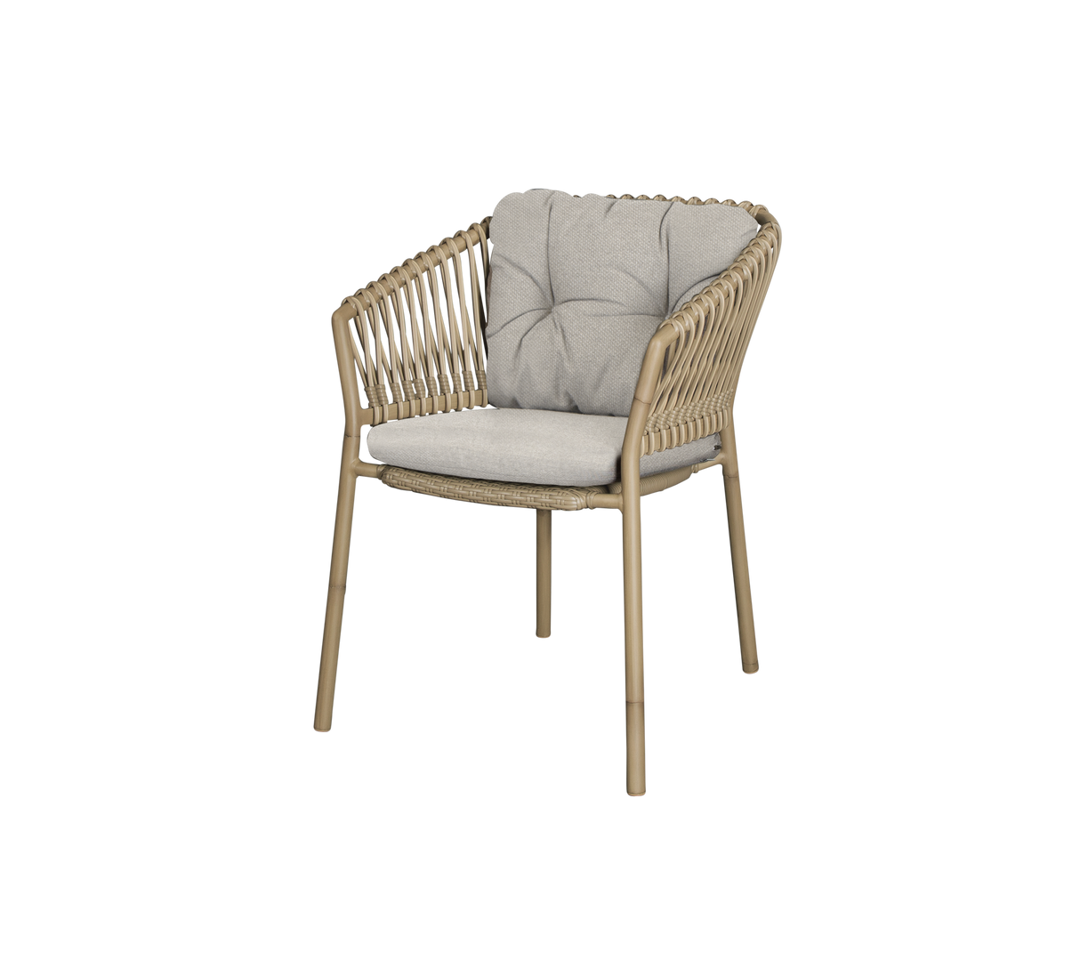 Ocean Stacking Woven Dining Armchair