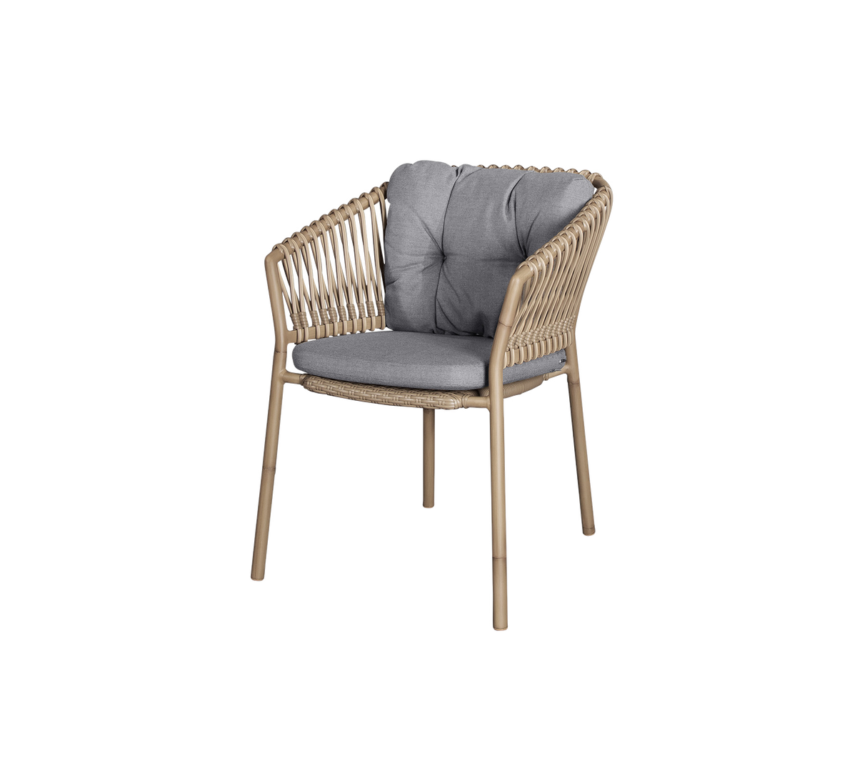 Ocean Stacking Woven Dining Armchair