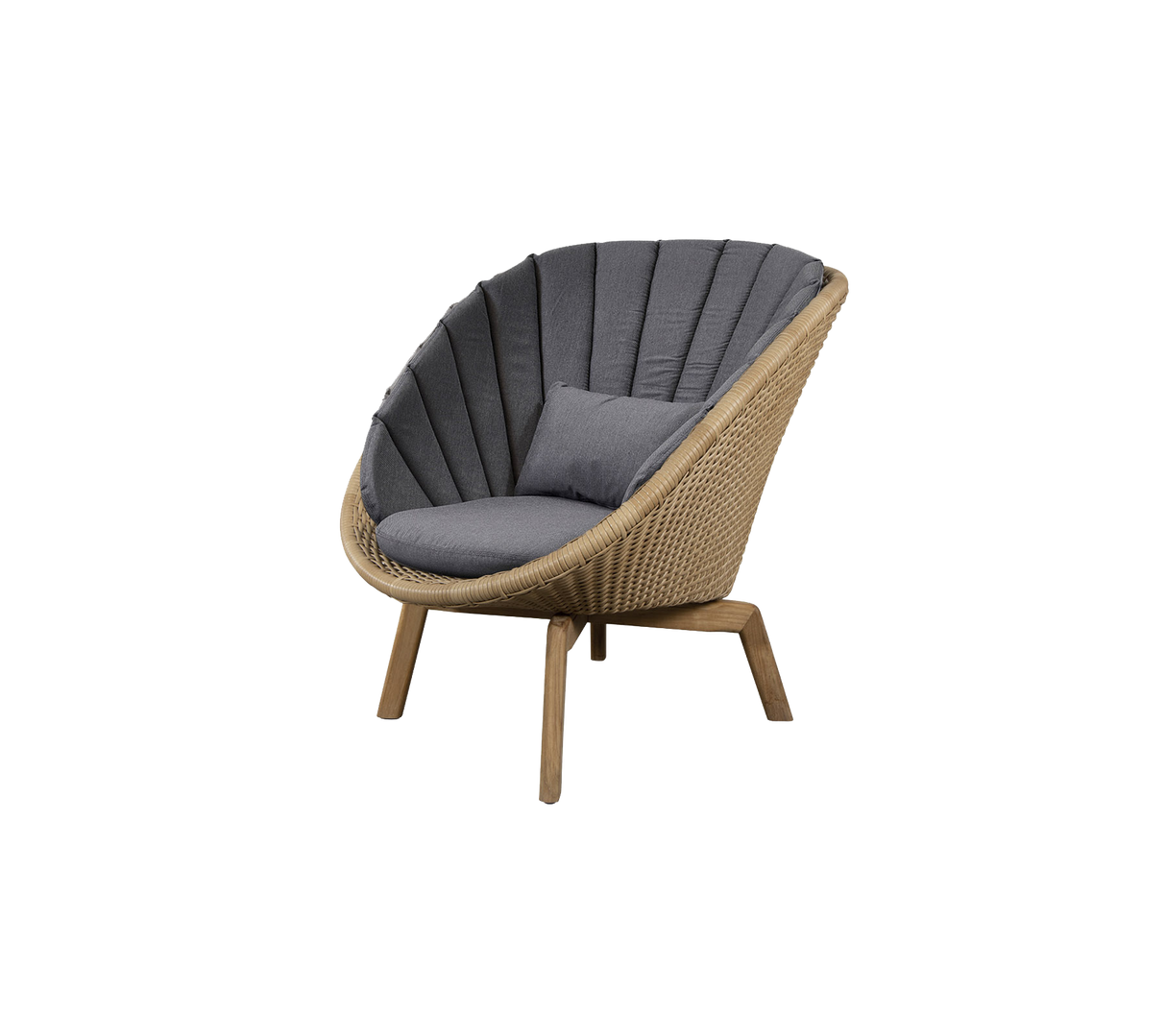 Peacock Outdoor Lounge Chair 5458RODGT-5458YS92