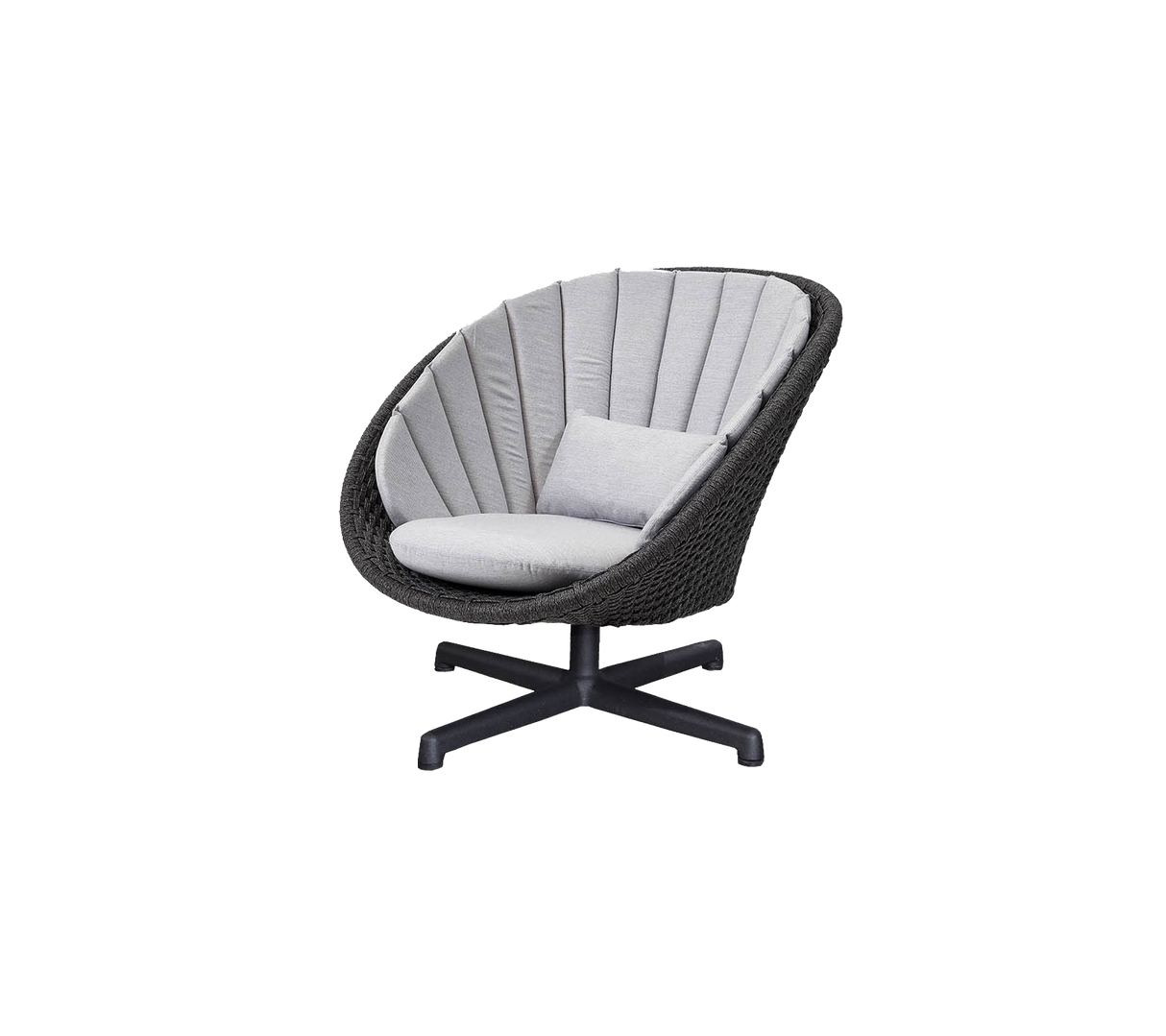 Peacock Swivel Outdoor Lounge Chair 5458RODGSWB-5458YS92