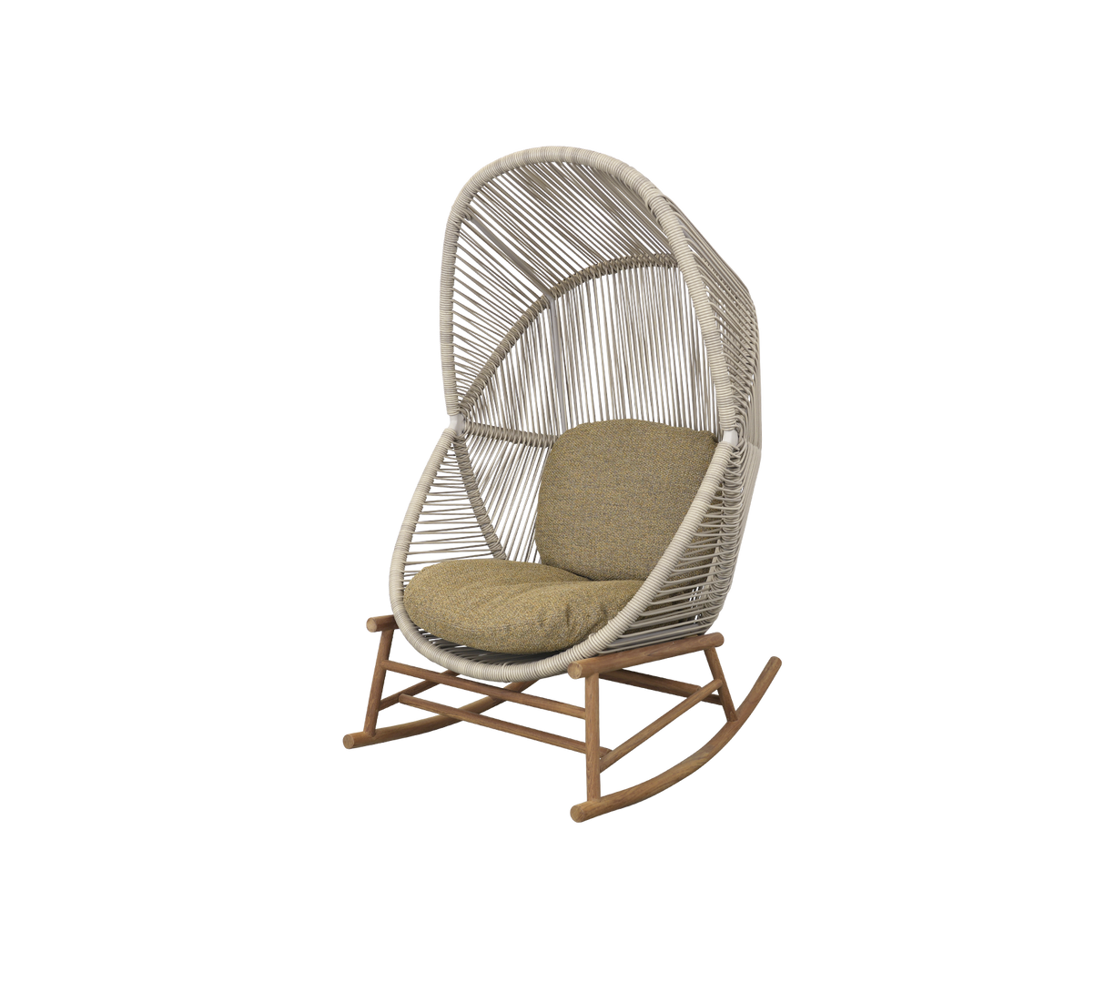 Hive Woven Rocking Chair