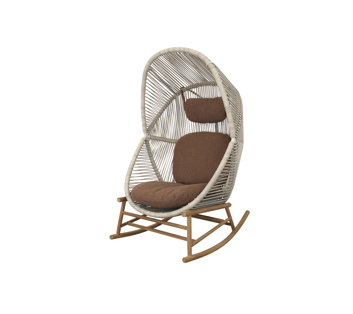Hive Woven Rocking Chair