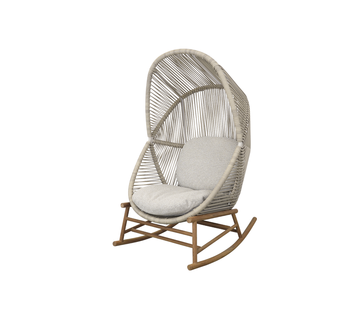 Hive Woven Rocking Chair