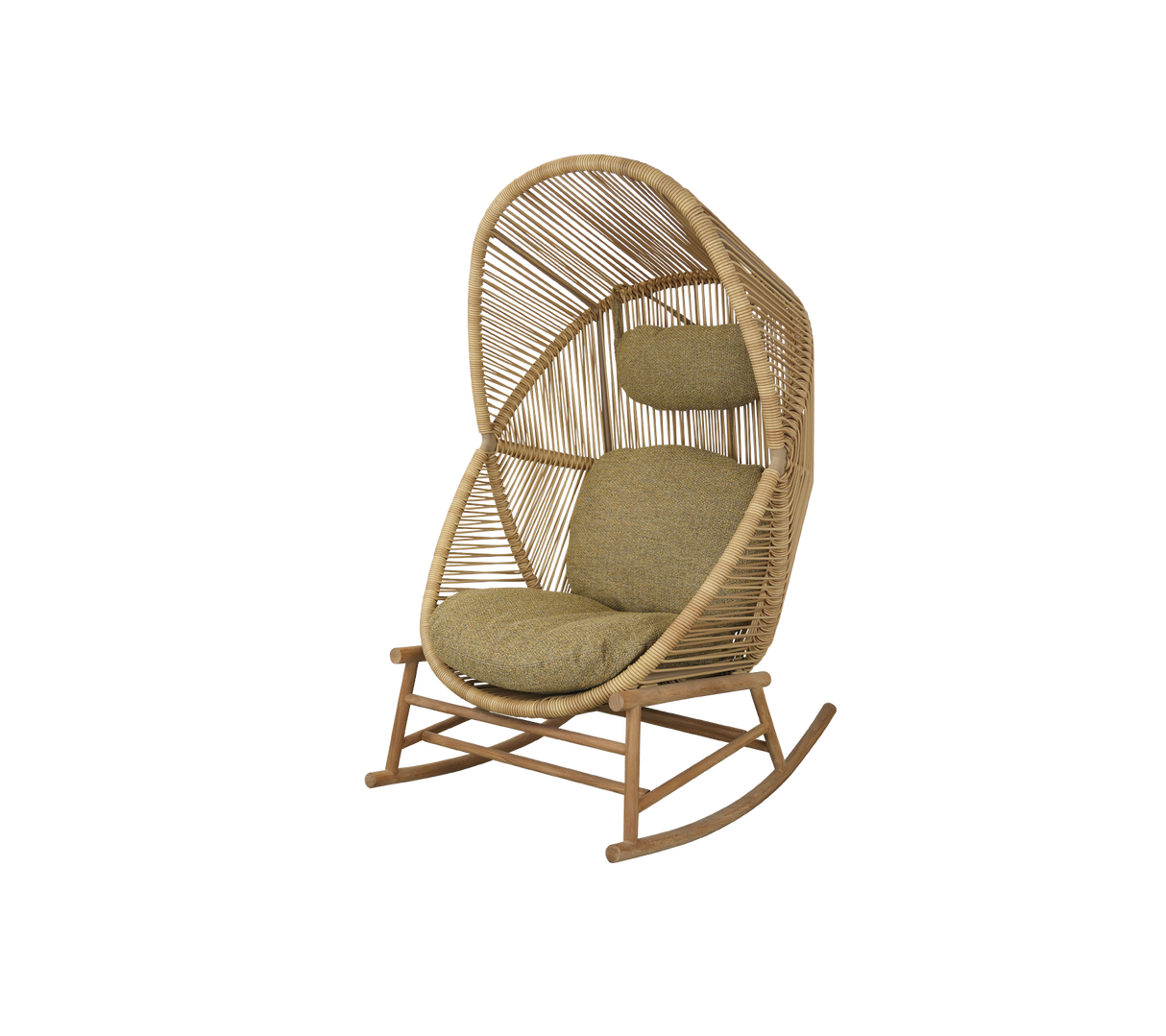 Hive Woven Rocking Chair