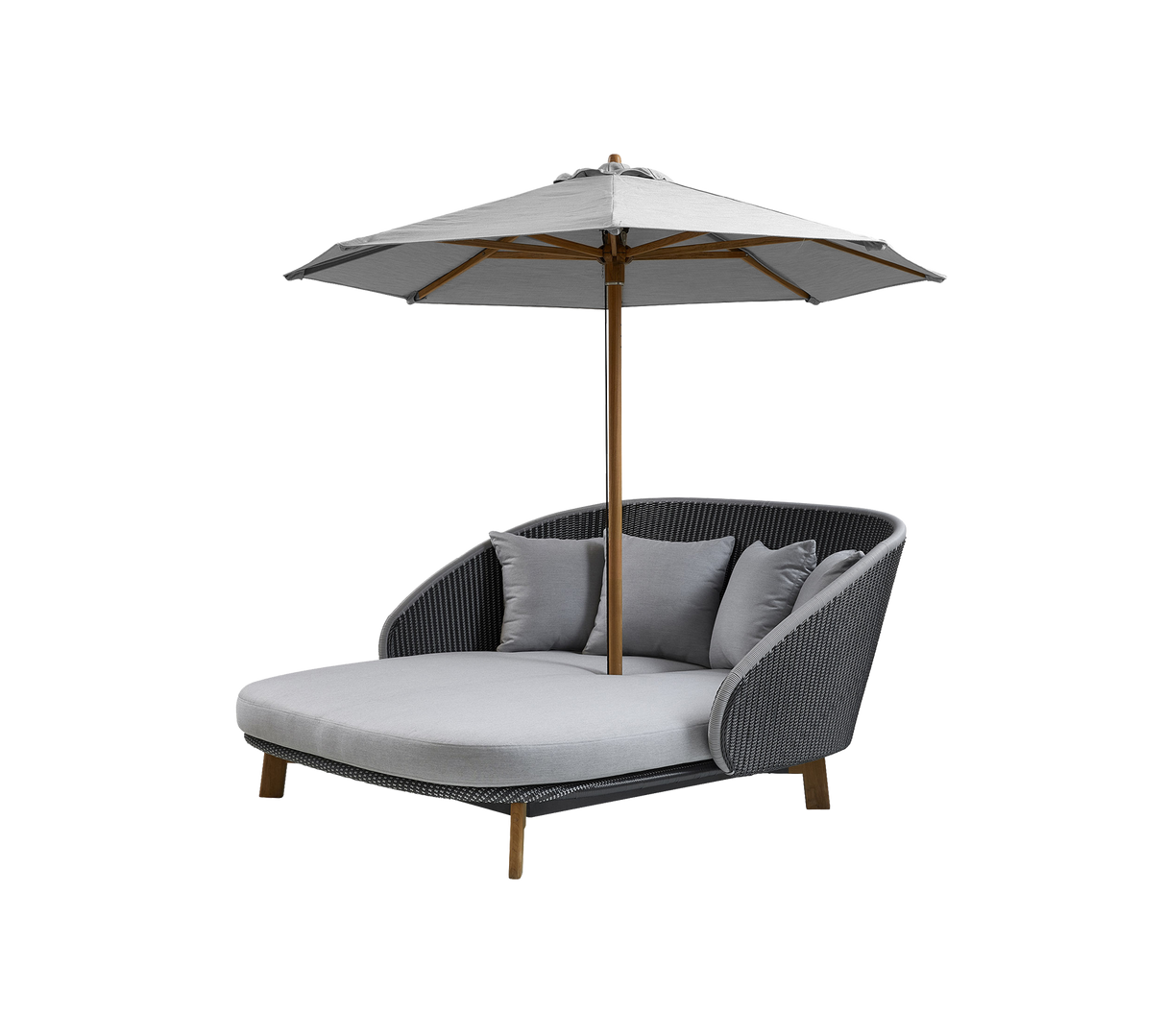 Classic Low Pulley System Parasol for Peacock Daybed 58240TY506