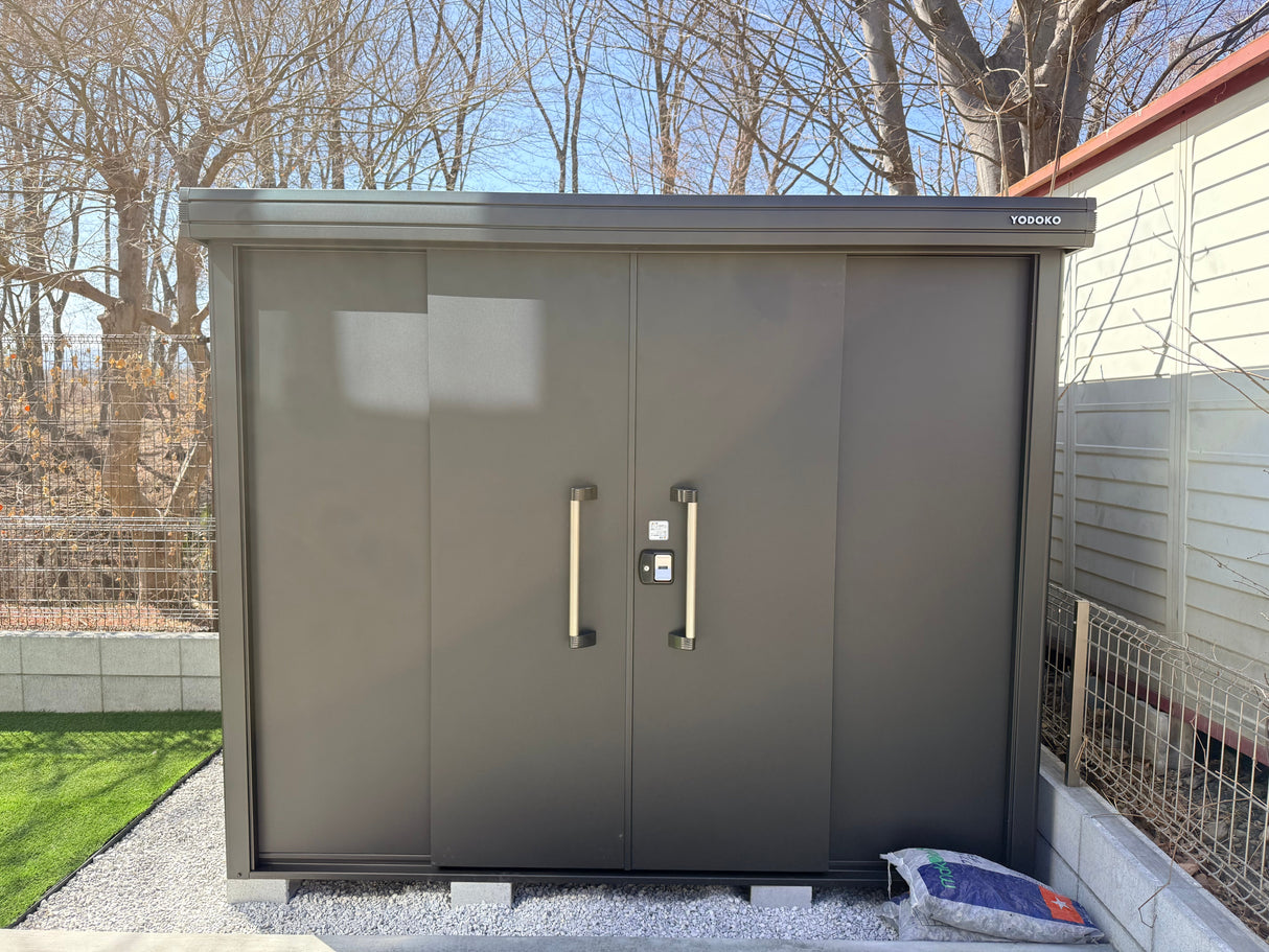 Premium Outdoor Large Shed LMDS Galvanized Steel Storage Shed