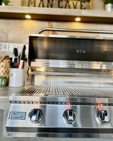 KoKoMo Grills Fantasy Island 20 x 20 Outdoor Kitchen with TV