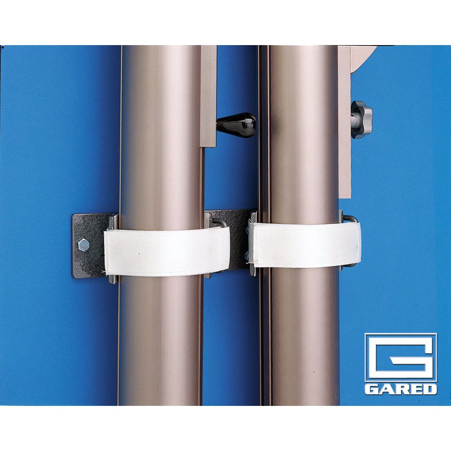 Gared Vertical Volleyball Upright Storage Bracket – Wall‑Mounted Space Saver 6291