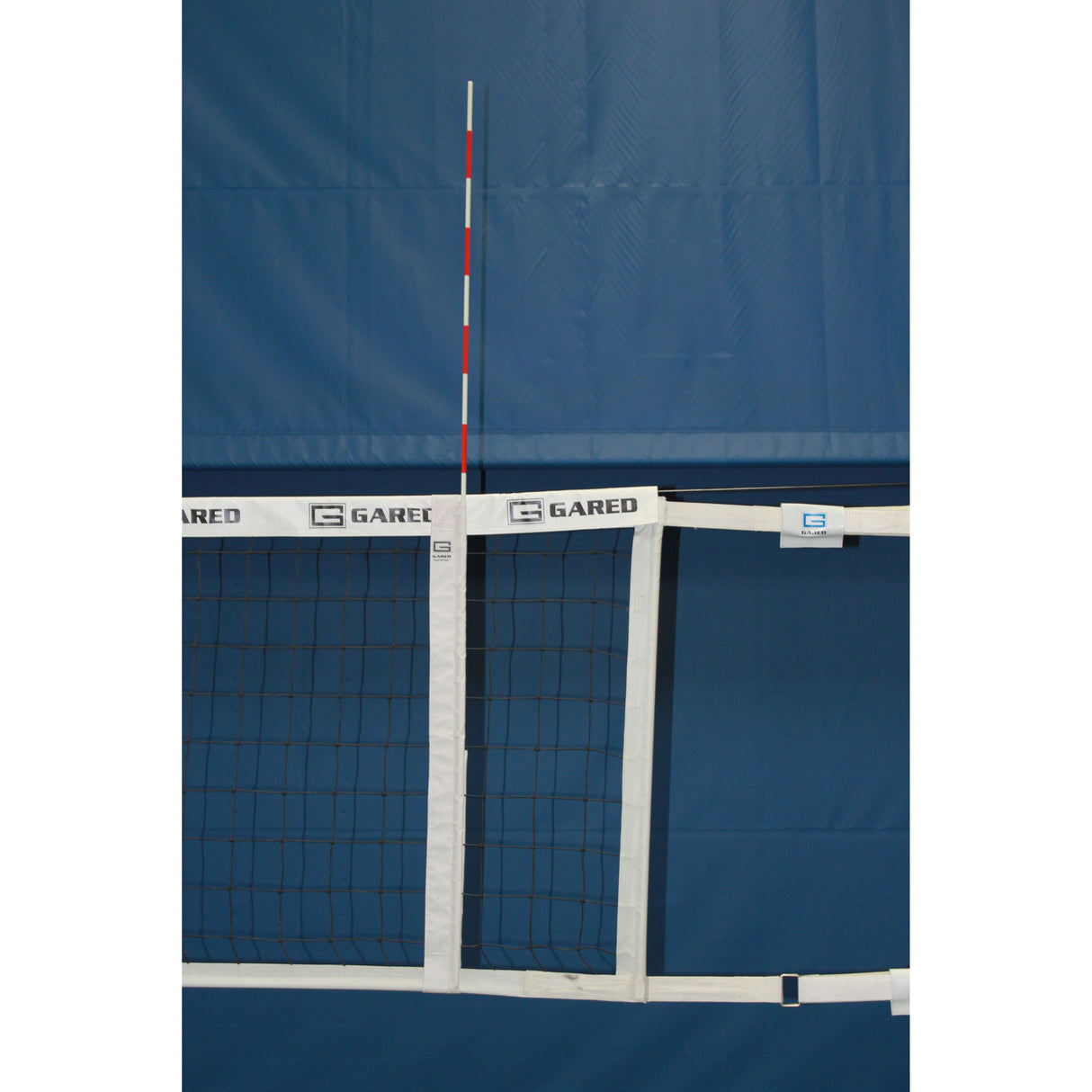 Gared Volleyball Net Antenna & Sideline Marker Combo 72″ Fiberglass Rods & Vinyl Markers 6410