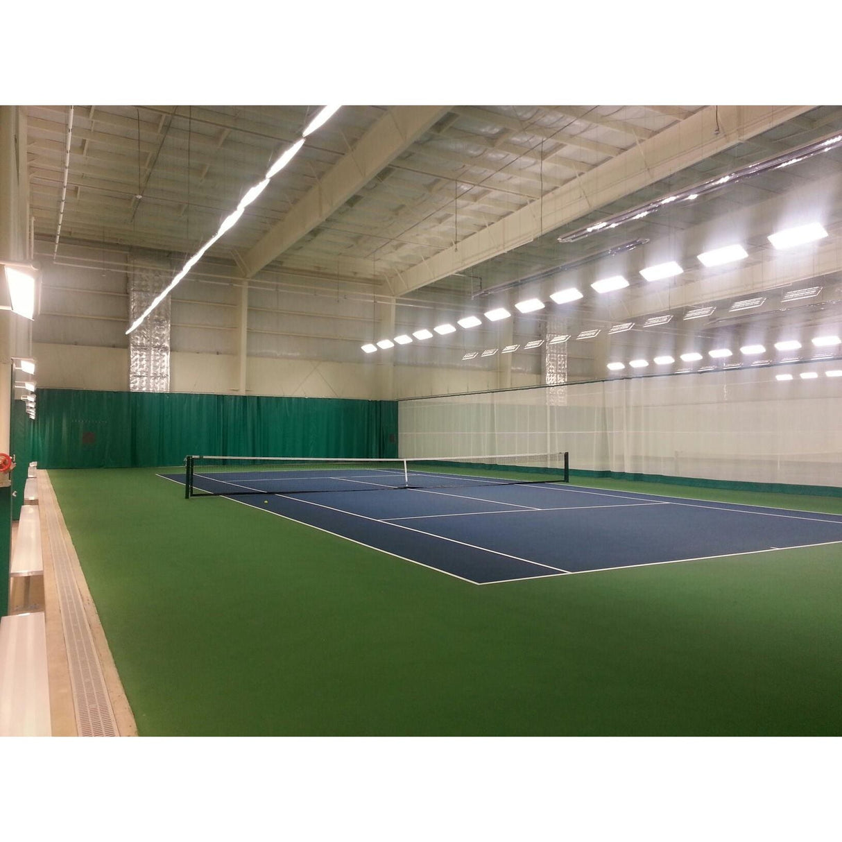Gared Grand Slam Indoor Tennis System 4″ Aluminum Posts Adjustable Height 6450