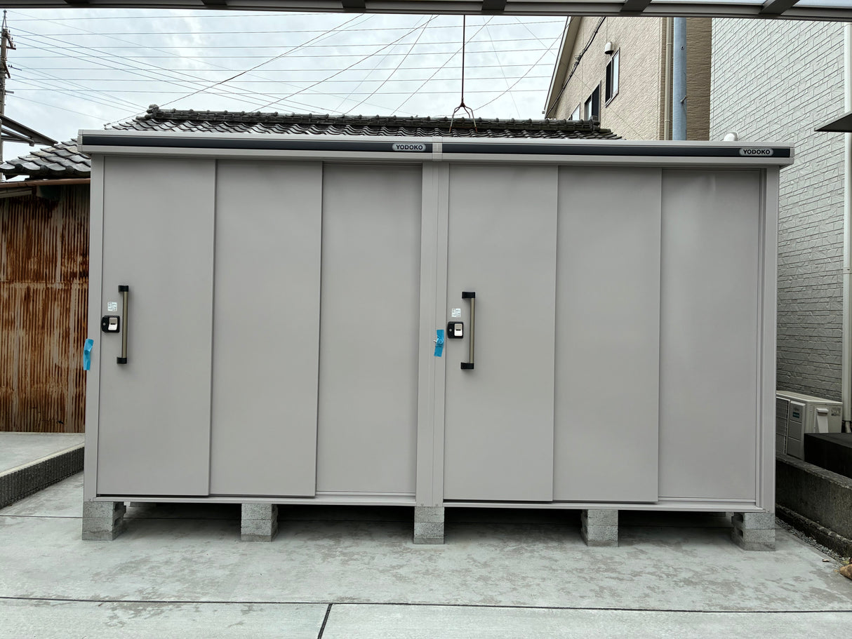 Premium Outdoor Large Shed LMDS Galvanized Steel Storage Shed
