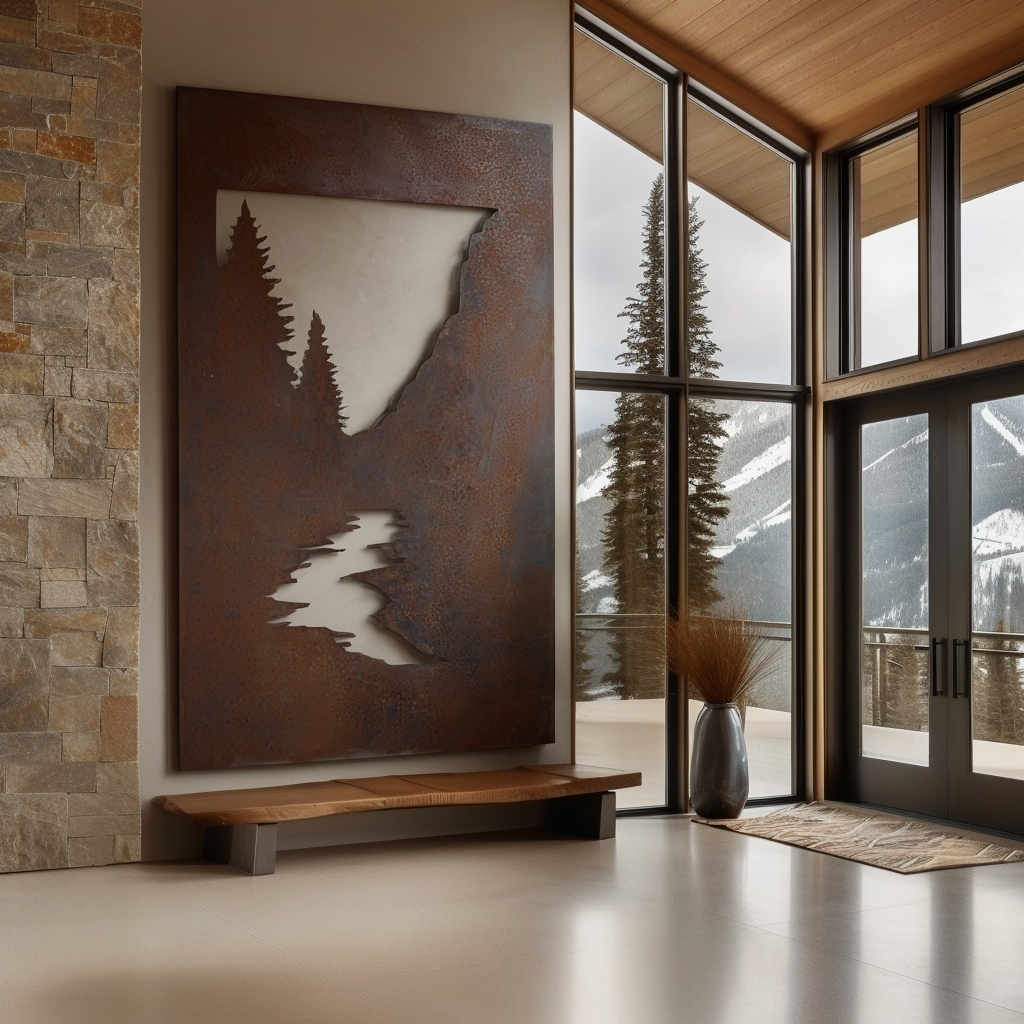 The Stillwater - Metal Wall Art