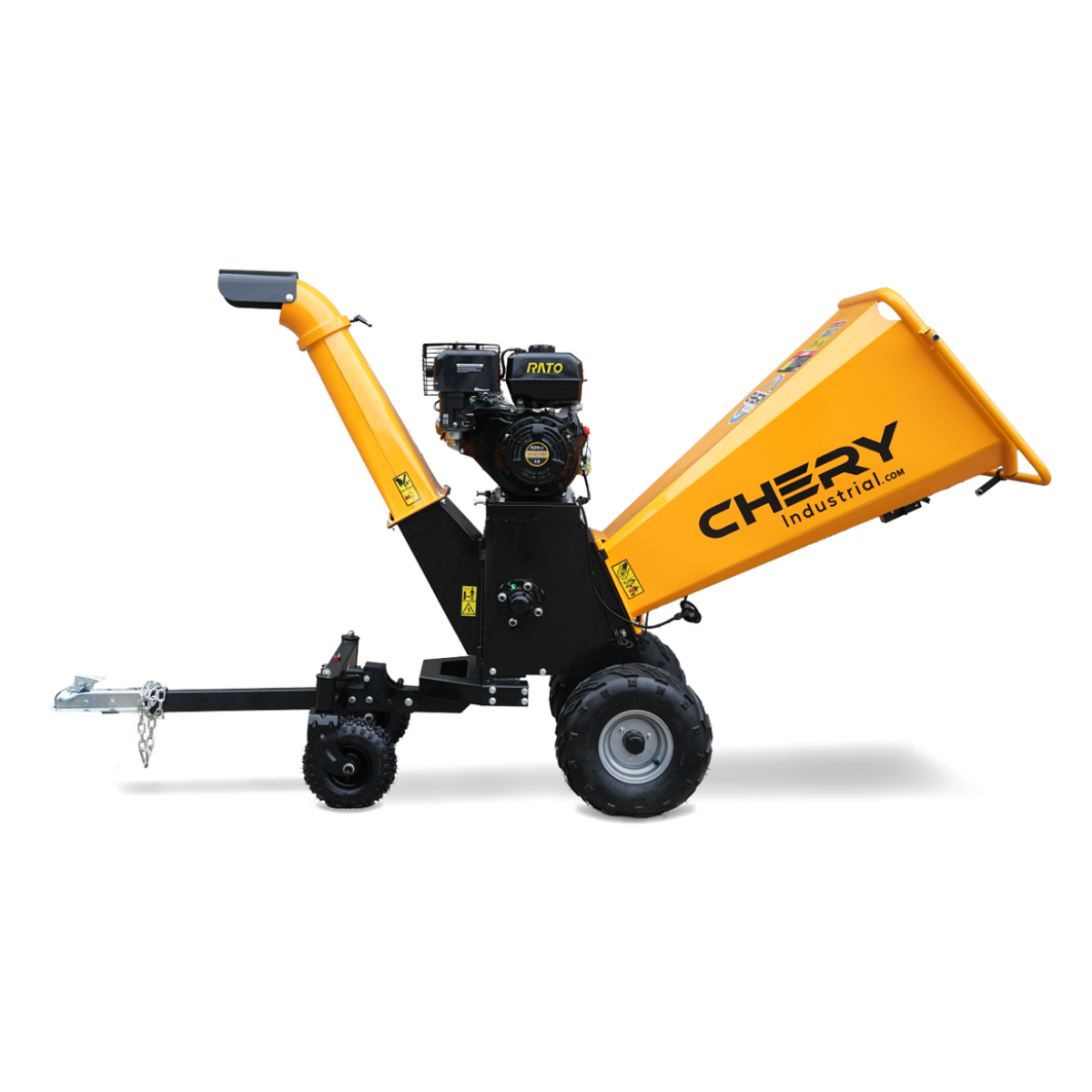 Chery Industrial 6" 15 HP 420cc Gas-Powered Wood Chipper