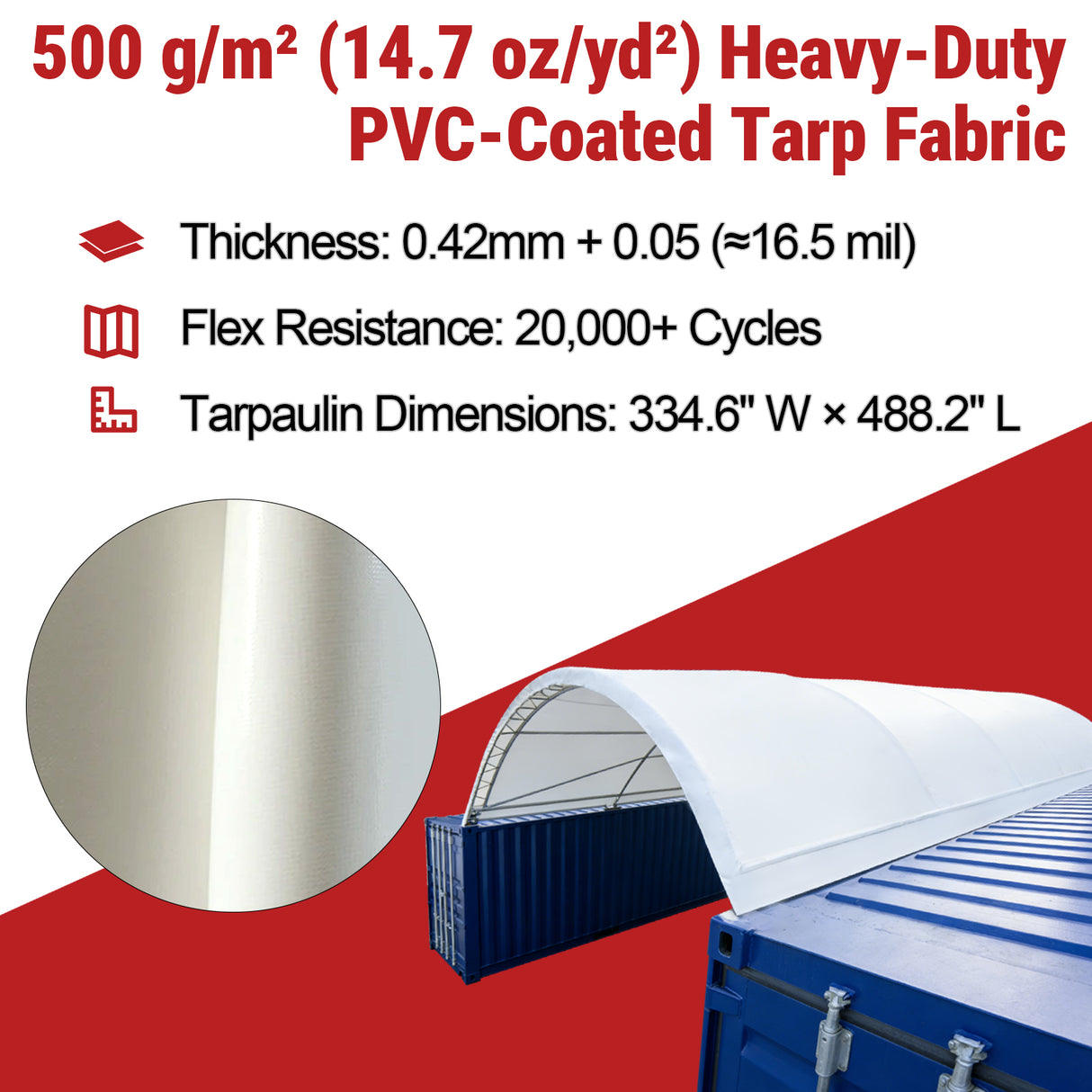 Single Truss Arch Storage Shelter 35.2′ × 39.9′ × 16.4′