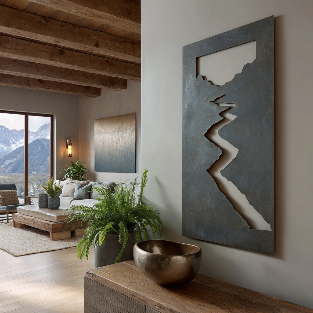 The Torrent - Metal Wall Art