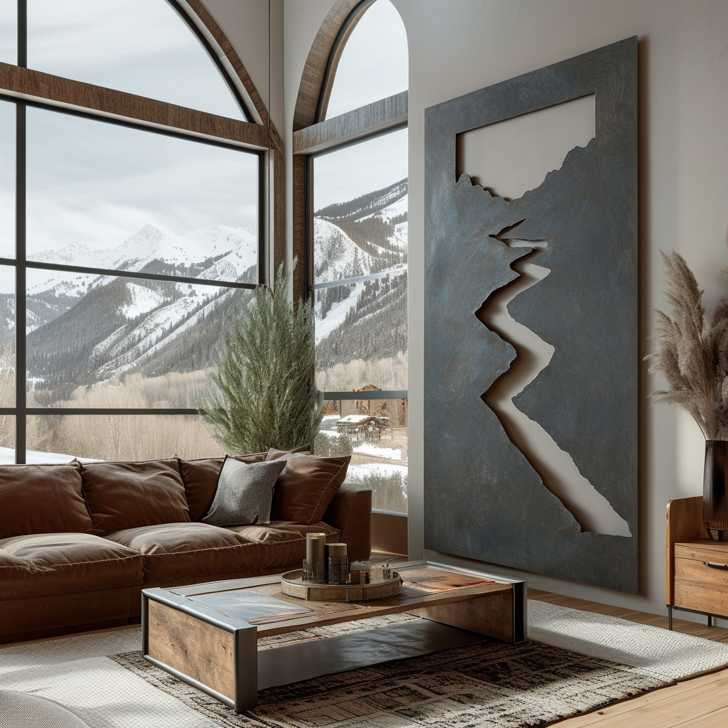 The Torrent - Metal Wall Art