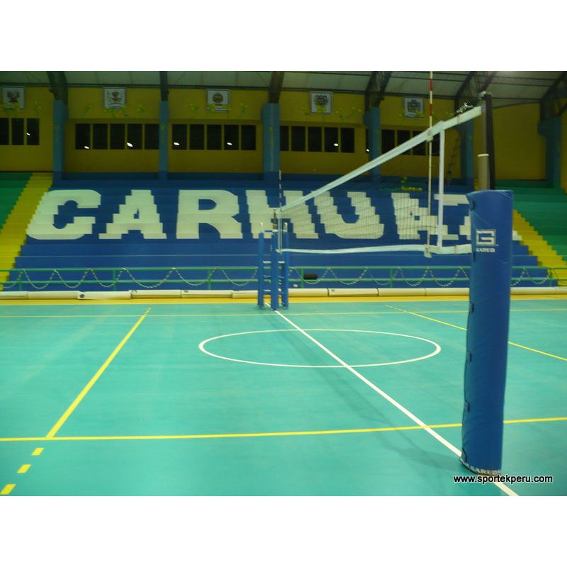 Gared Master Competition‑Grade Telescopic Two‑Court Volleyball System 7307