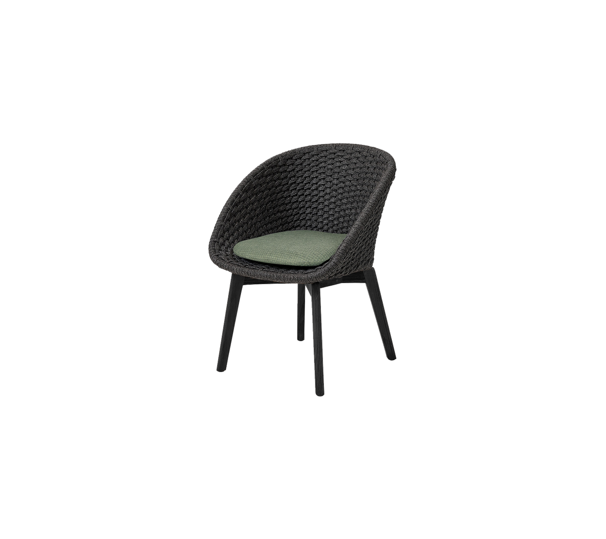 Peacock Outdoor Dining Chair 5454RODGT-5454YSN92