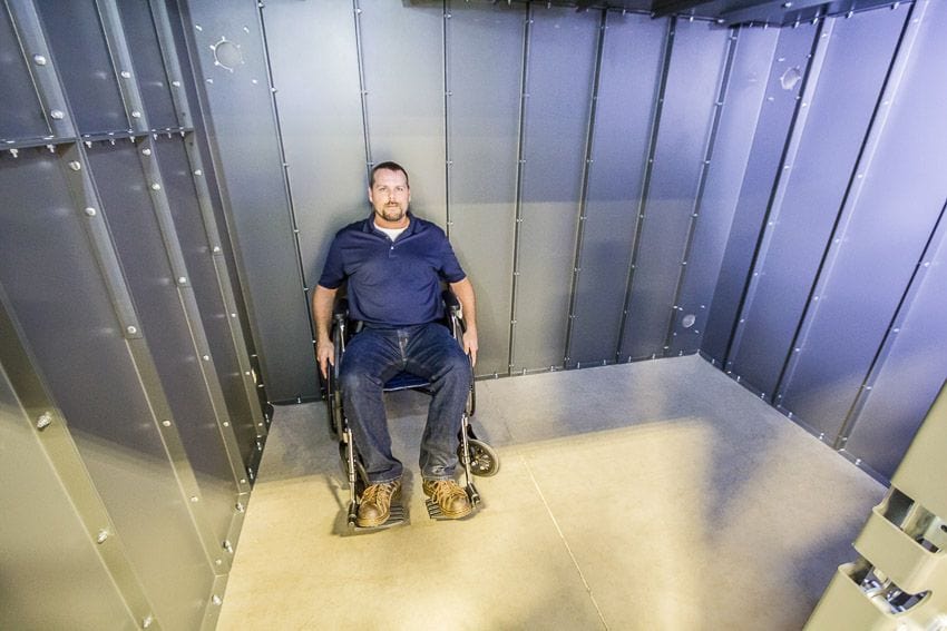 Swisher ESP Safety Shelter Wheelchair Accessible 20/12 Person