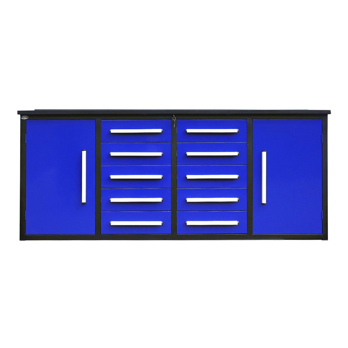 Chery Industrial 7ft Heavy Duty Workbench with 10 Drawers & 2 Cabinets