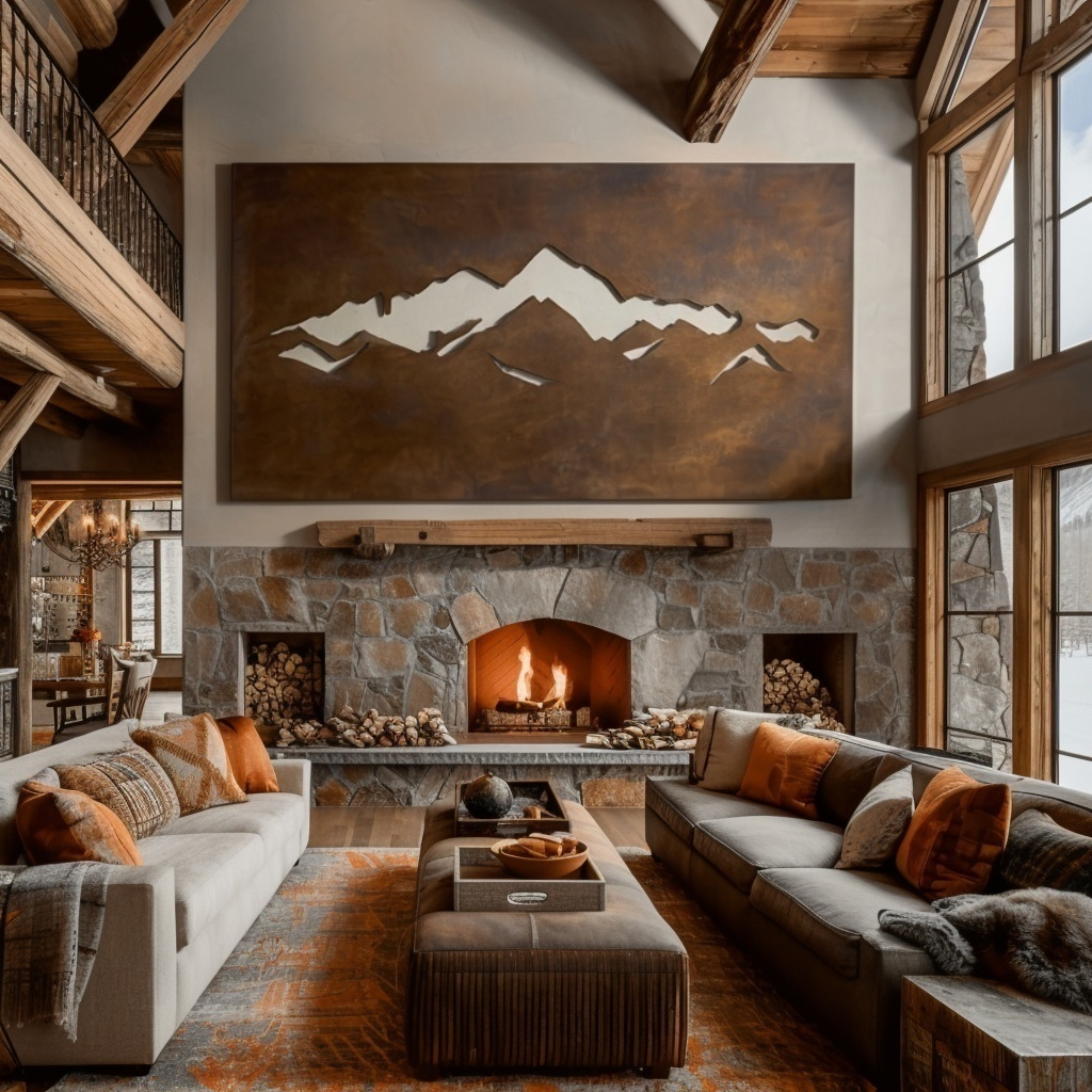 The Western Ascent - Metal Wall Art