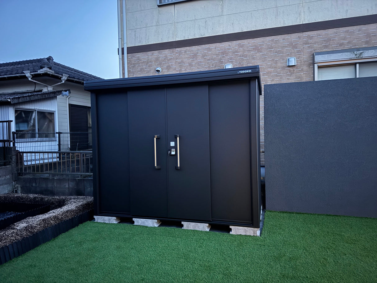 Premium Outdoor Large Shed LMDS Galvanized Steel Storage Shed