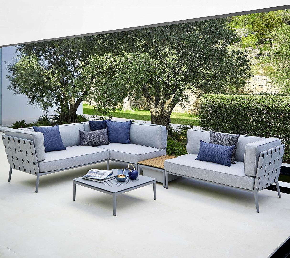 Conic 2-Seater Sofa Right Module Outdoor Sofa