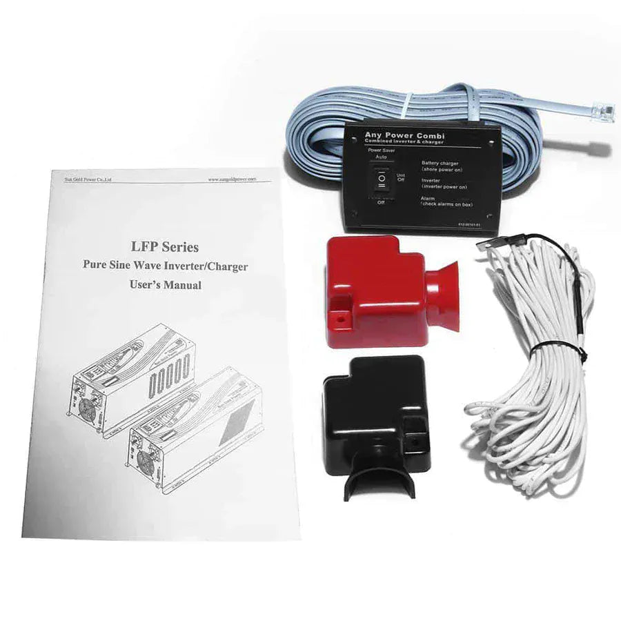 SunGoldPower 4000W Peak (12000W) DC 12V Pure Sine Wave Inverter With Charger