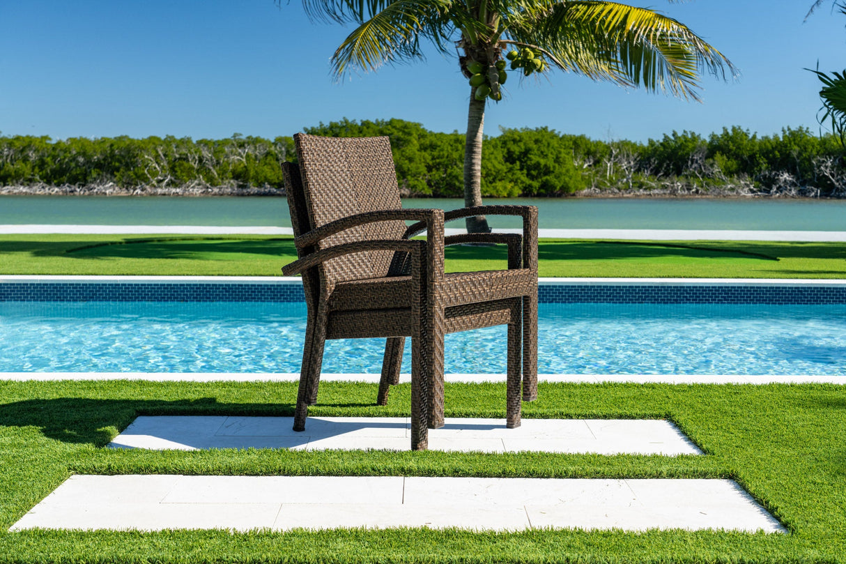 Atlantis Stackable Set of 2 Armchairs