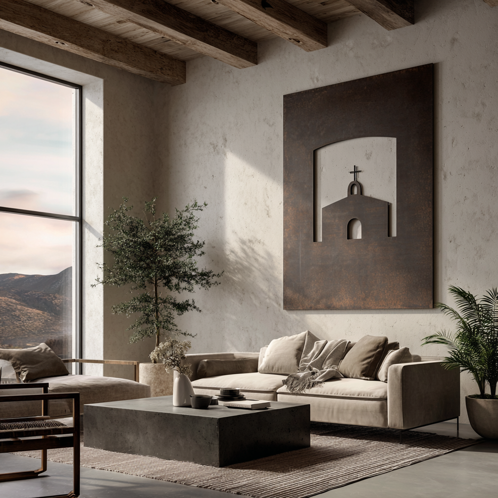 The Mission - Metal Wall Art