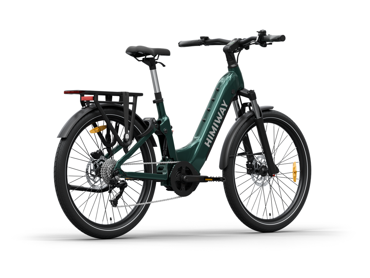 Himiway A7 Pro 500W Mid-Drive Full Suspension Urban Commuter Electric Bike