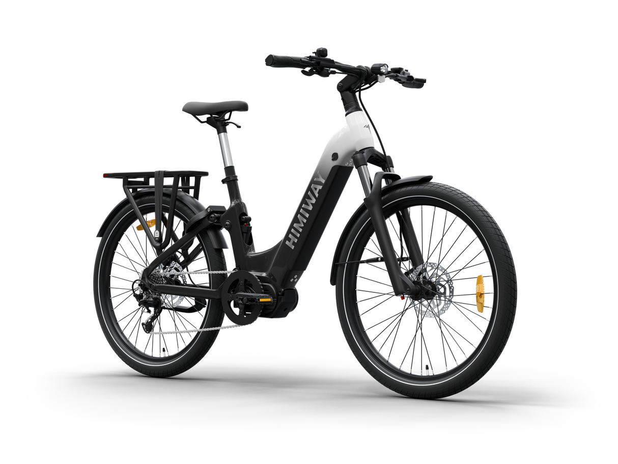 Himiway A7 Pro 500W Mid-Drive Full Suspension Urban Commuter Electric Bike