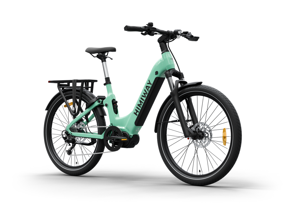 Himiway A7 Pro 500W Mid-Drive Full Suspension Urban Commuter Electric Bike