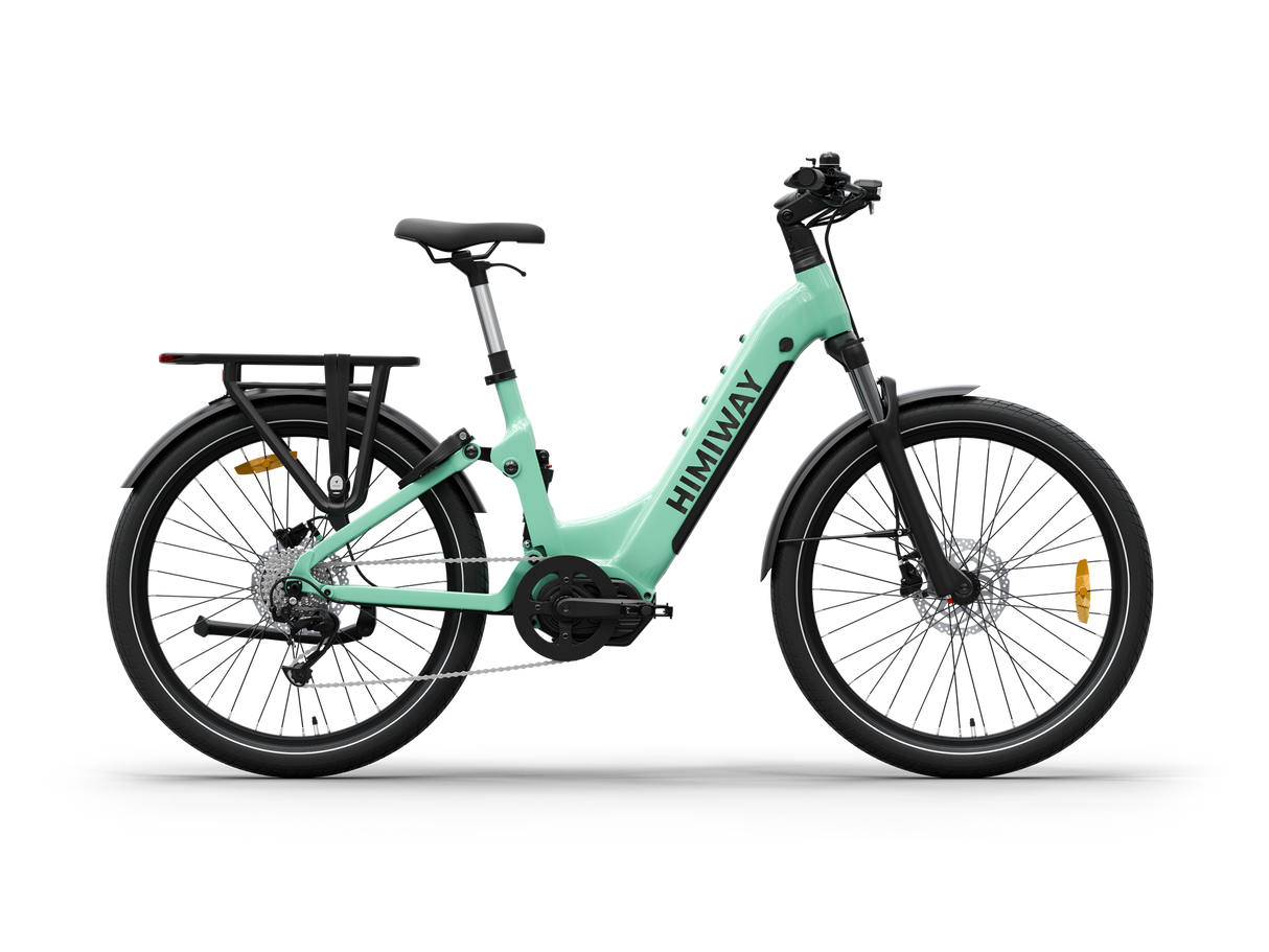 Himiway A7 Pro 500W Mid-Drive Full Suspension Urban Commuter Electric Bike