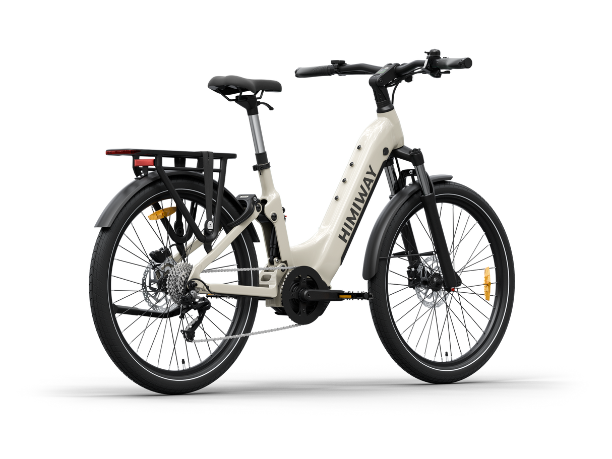 Himiway A7 Pro 500W Mid-Drive Full Suspension Urban Commuter Electric Bike