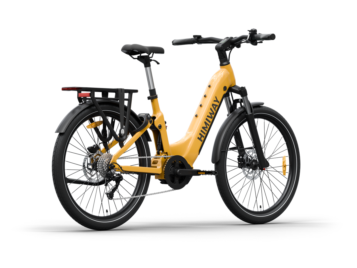 Himiway A7 Pro 500W Mid-Drive Full Suspension Urban Commuter Electric Bike